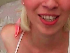 Anna Is One Of Those Teen Girls That Are Open To Just About Anything Sexually. So Her Boyfriend Decided To Fuck Her With A^private Teen Video Homemade